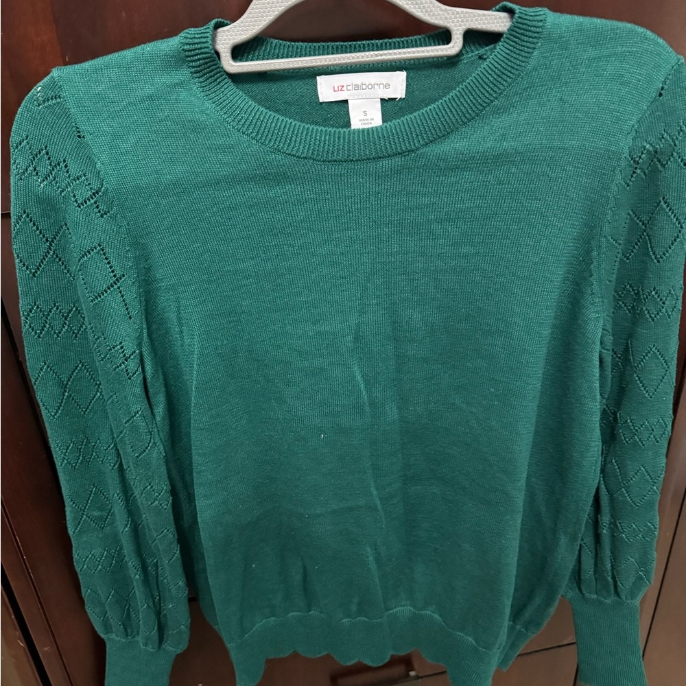 Green sweater